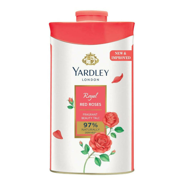 Yardley London Royal Red Rose Talc Powder For Women - Distacart