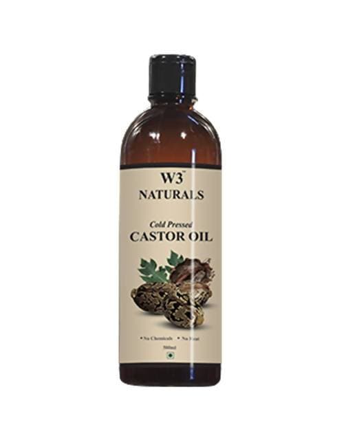 W3 Naturals Cold Pressed Castor Oil
