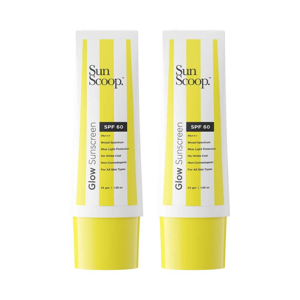 Sun Scoop Glow Sunscreen SPF 60 - Distacart