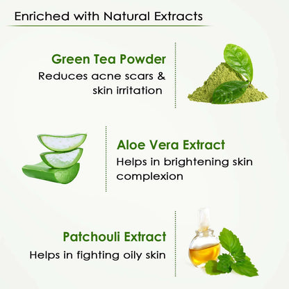 NutriGlow Green Tea Facial Kit - Distacart
