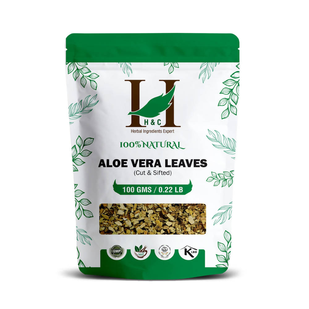 H&C Herbal Aloe Vera Leaves Cut & Shifted Herbal Tea Ingredient - Distacart