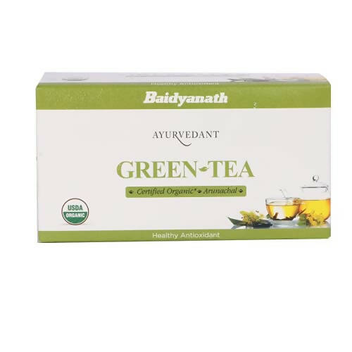 Baidyanath Jhansi Organic Green Tea Bags - Distacart