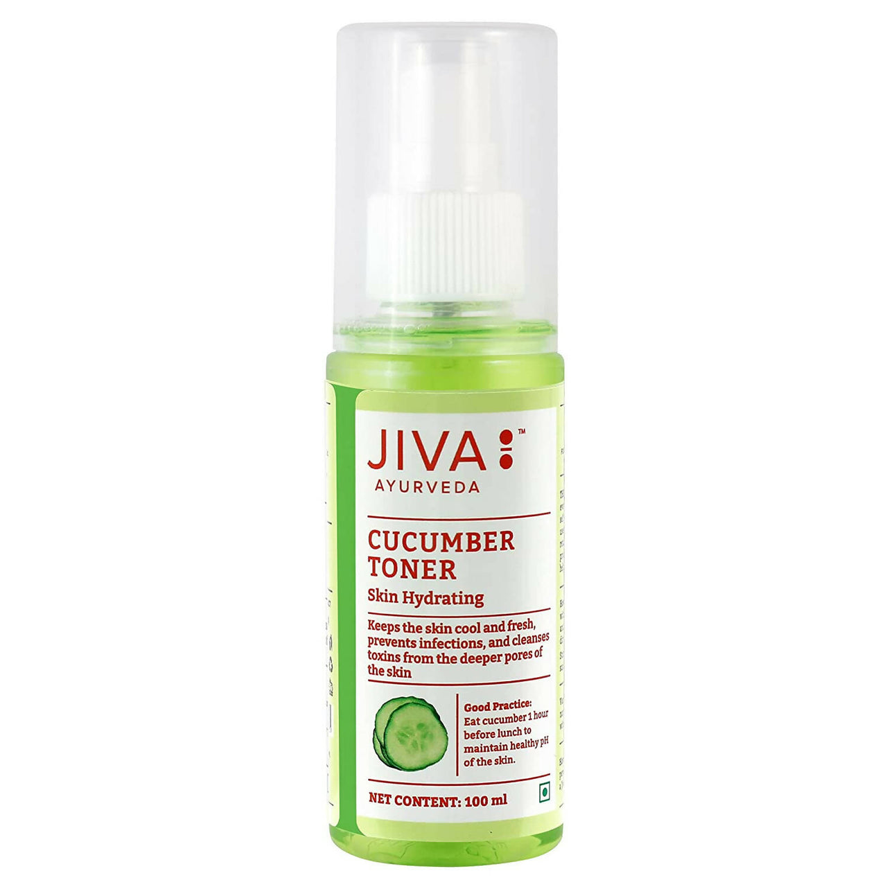 Jiva Ayurveda Rose Petal Water & Cucumber Water Skin Toner Combo - Distacart