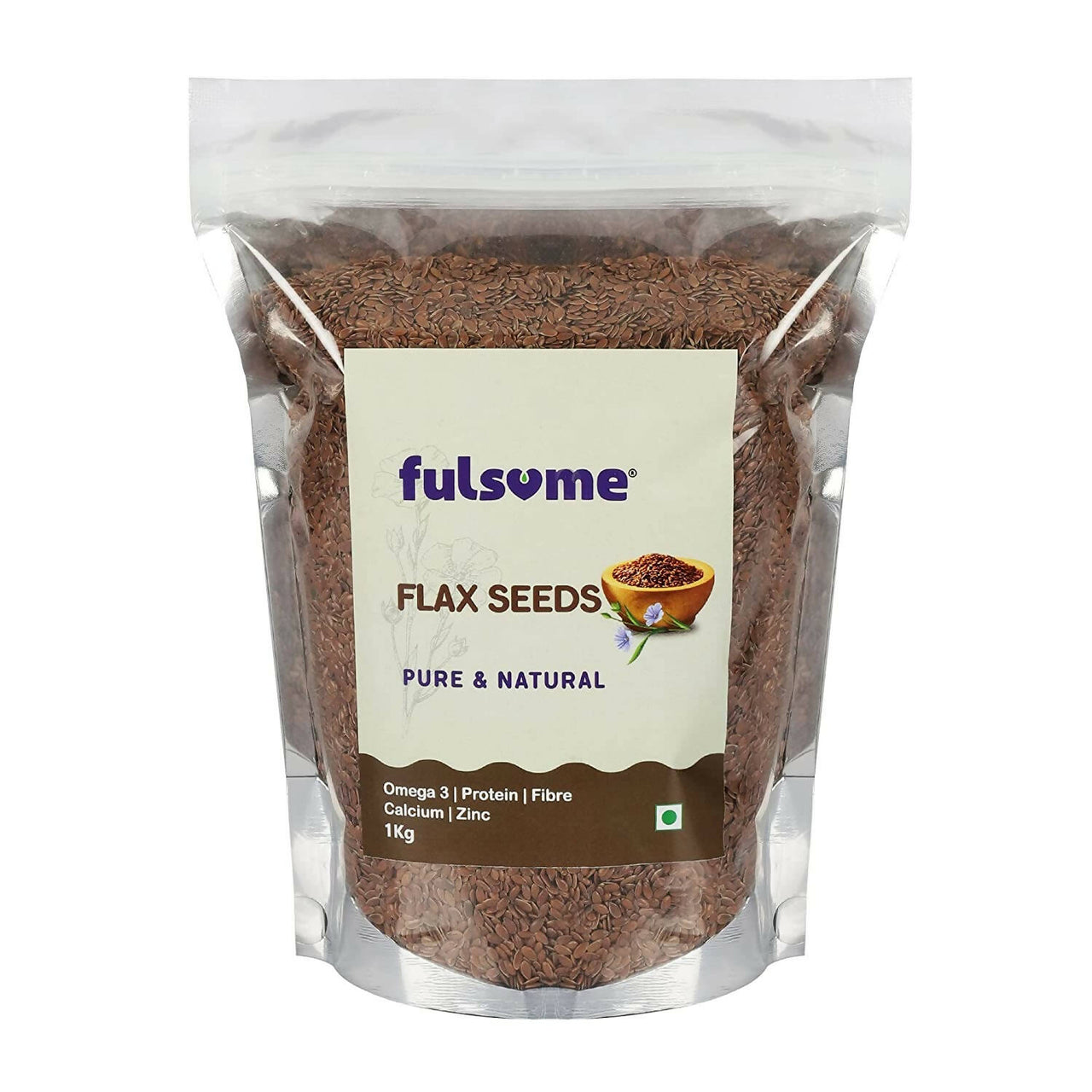 Fulsome Raw Flax Seeds - Distacart