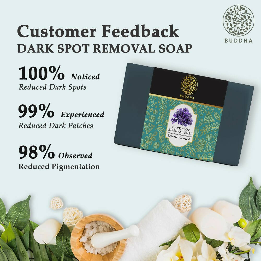 Buddha Natural Dark Spot Removal Soap - Reduce Skin Pigmentation, Perfect for Oily Skin - Distacart