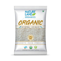 Thumbnail for Nature Land Organics Basmati Rice Premium - Distacart