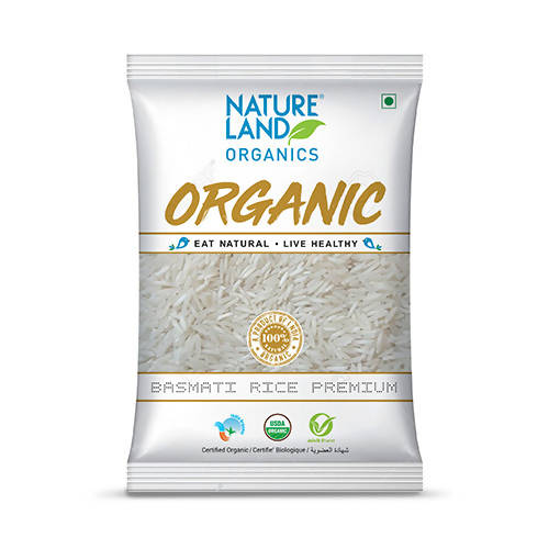 Nature Land Organics Basmati Rice Premium - Distacart