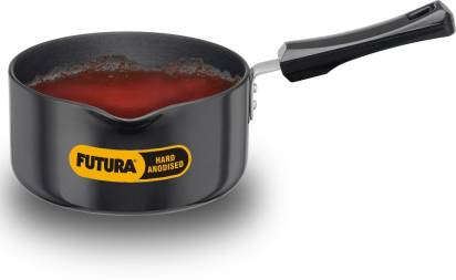 Hawkins Futura Hard Anodised Sauce Pan 18 cm Diameter 2 L (IAS20) - Distacart