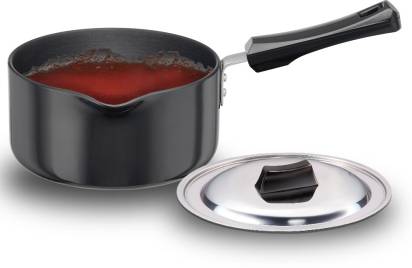 Hawkins Hard Anodised Sauce Pan 18 cm Diameter with Lid 2 L (IAS20S) - Distacart