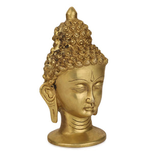 Devlok Buddha Monk Face Idol