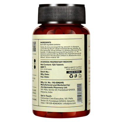 Jiva Ayurveda Diatrin Tablets - Distacart