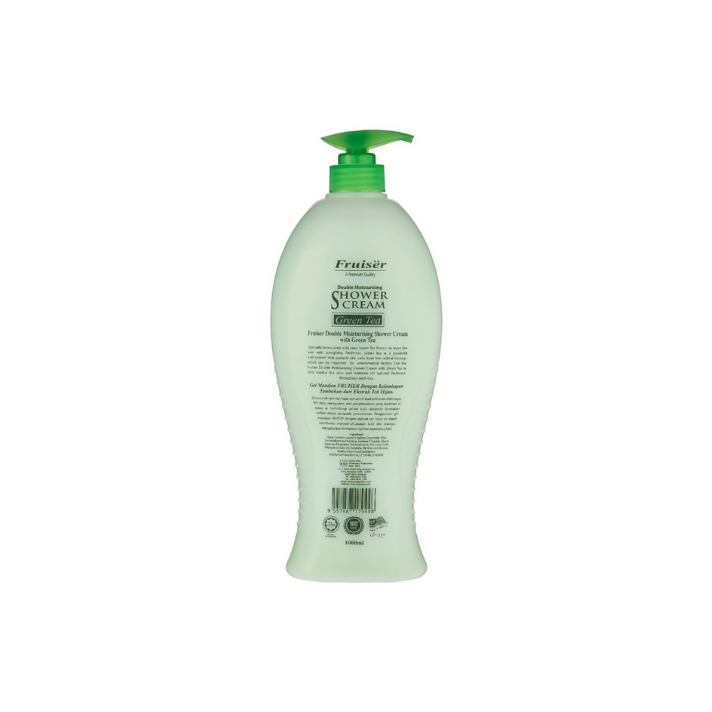 Fruiser Double Moisturising Shower Cream Green Tea - Distacart