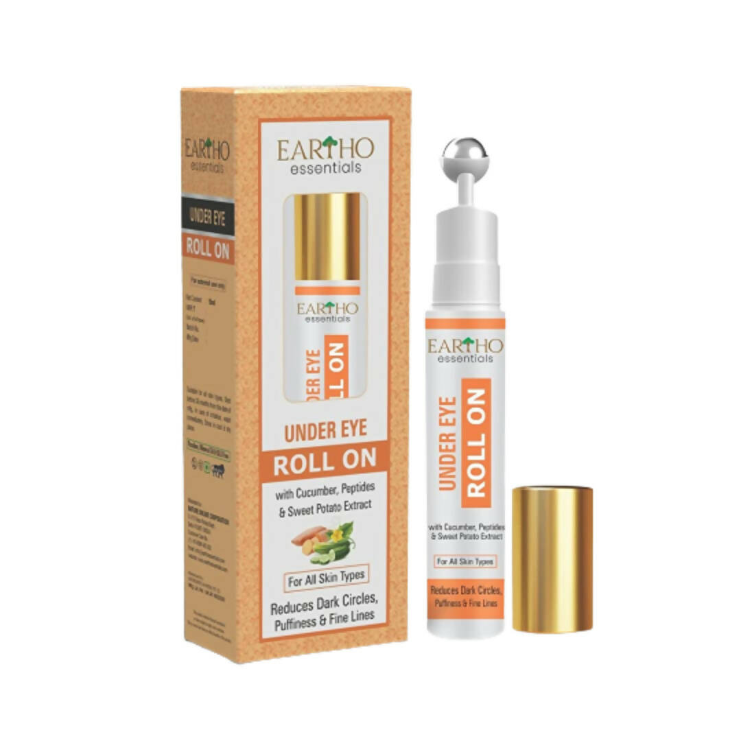 Eartho Essentials Under Eye Roll On Cream - Distacart