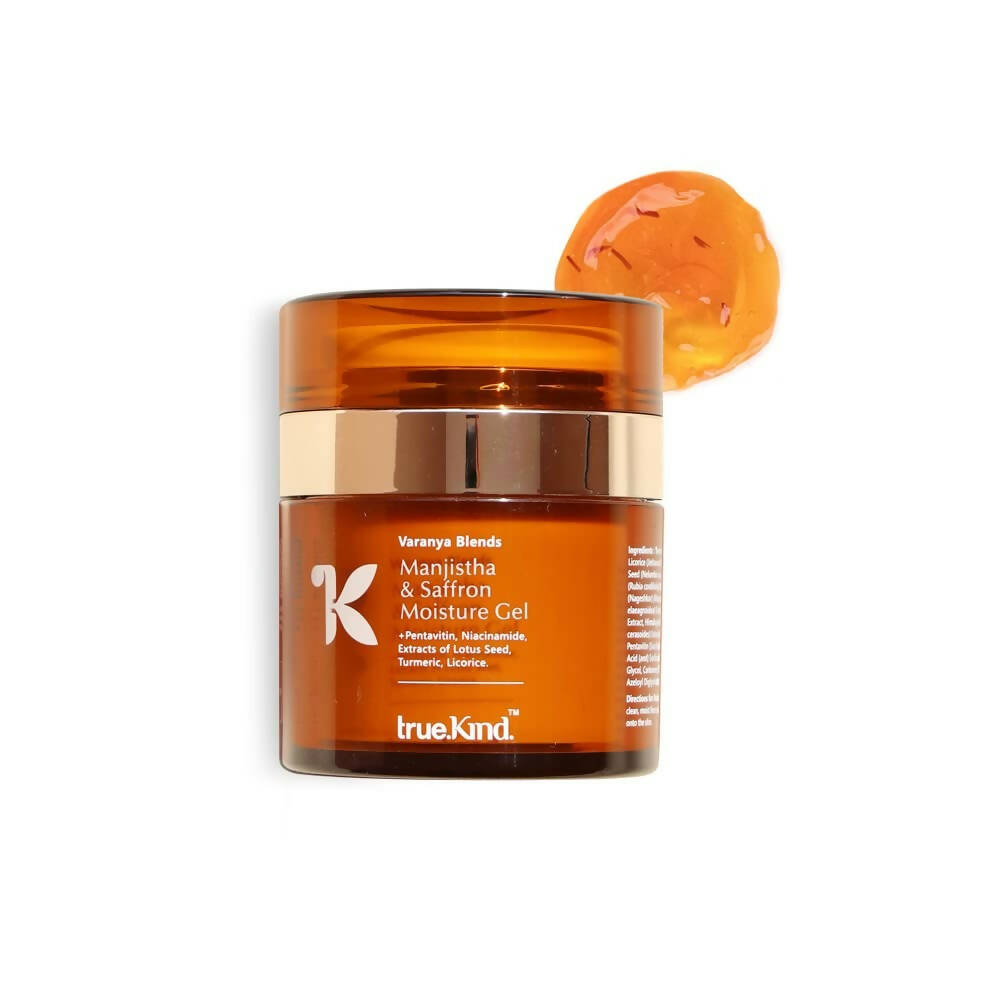 True Kind Varanya Blends Manjistha & Saffron Gel Face Moisturiser - Distacart