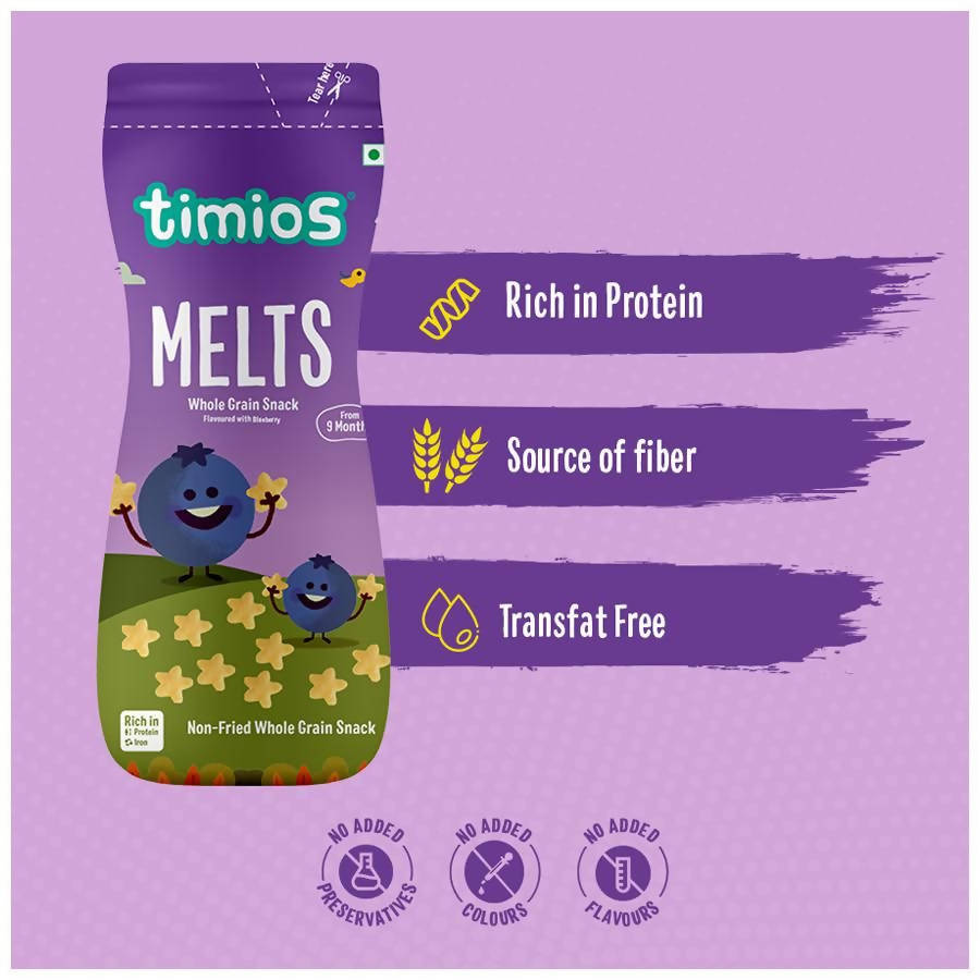 Melts Blueberry Finger Food For Babies