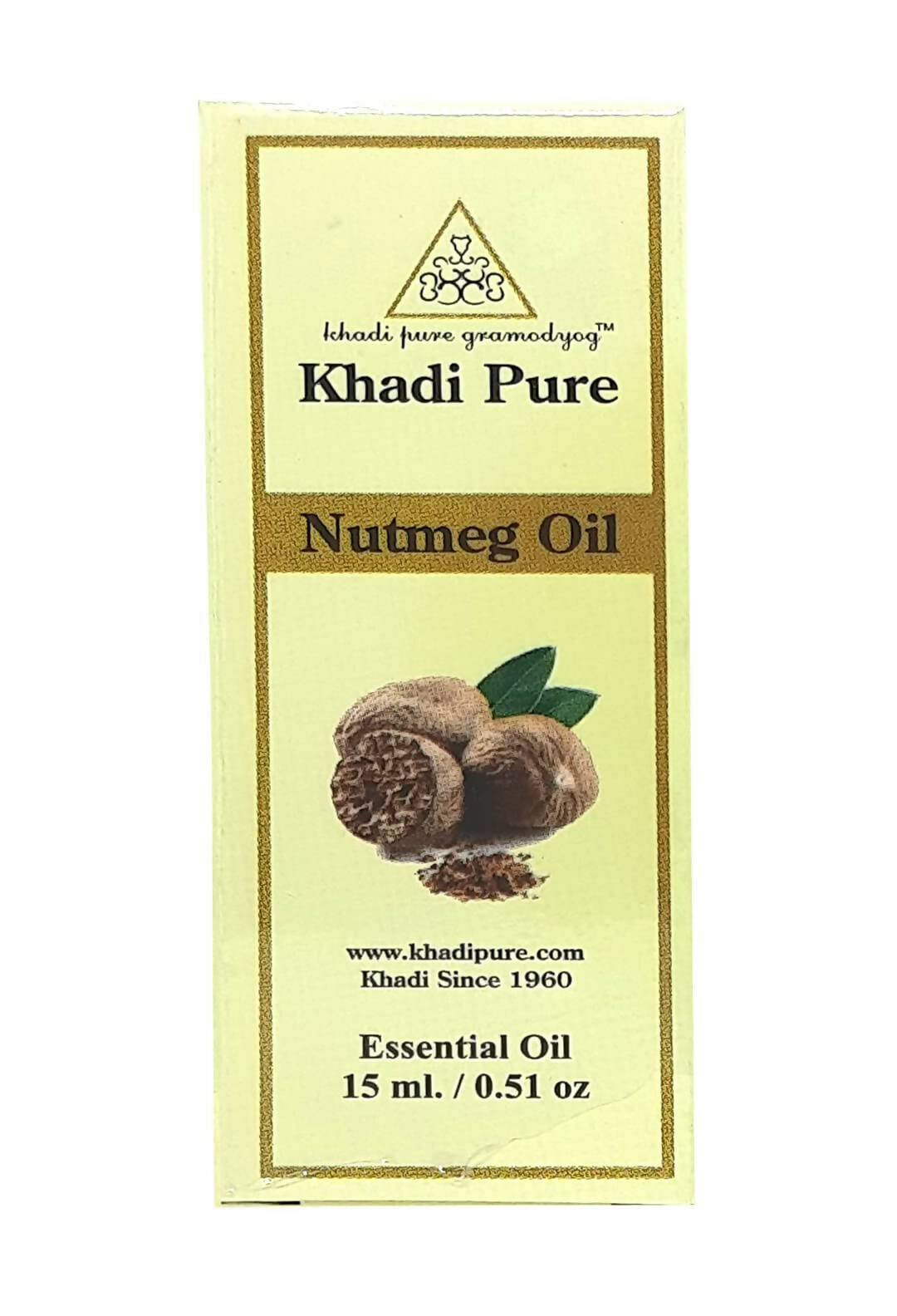 Khadi Pure Herbal Nutmeg Essential Oil - Distacart