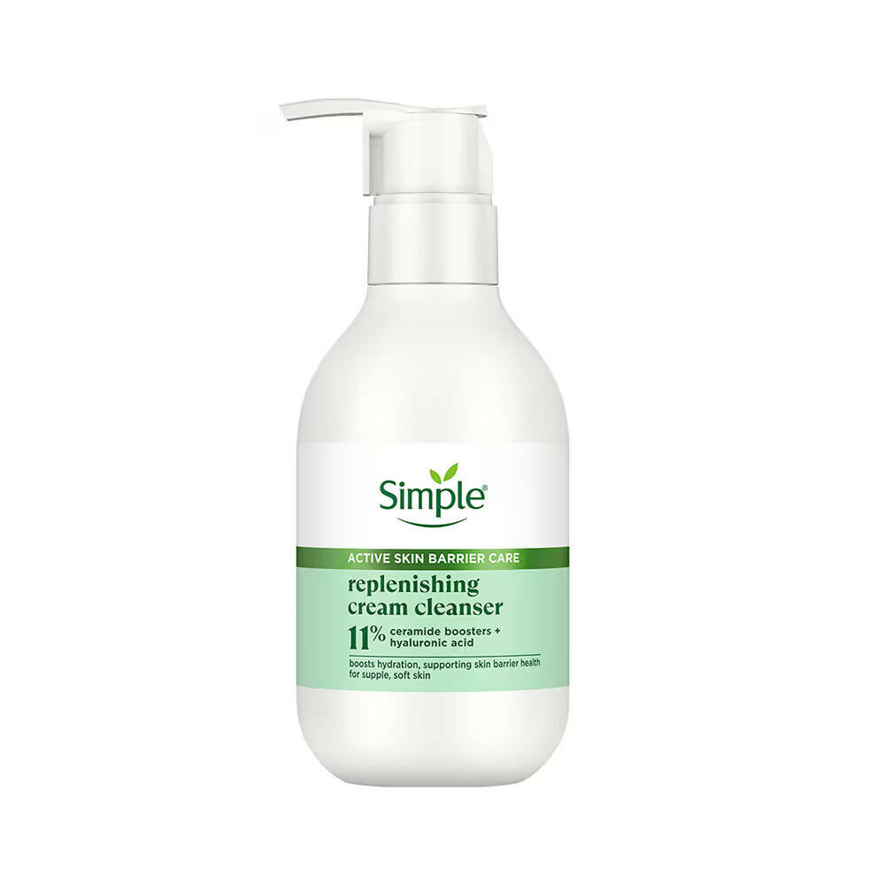 Simple Active Skin Barrier Care Replenishing Cream Face Cleanser - Distacart