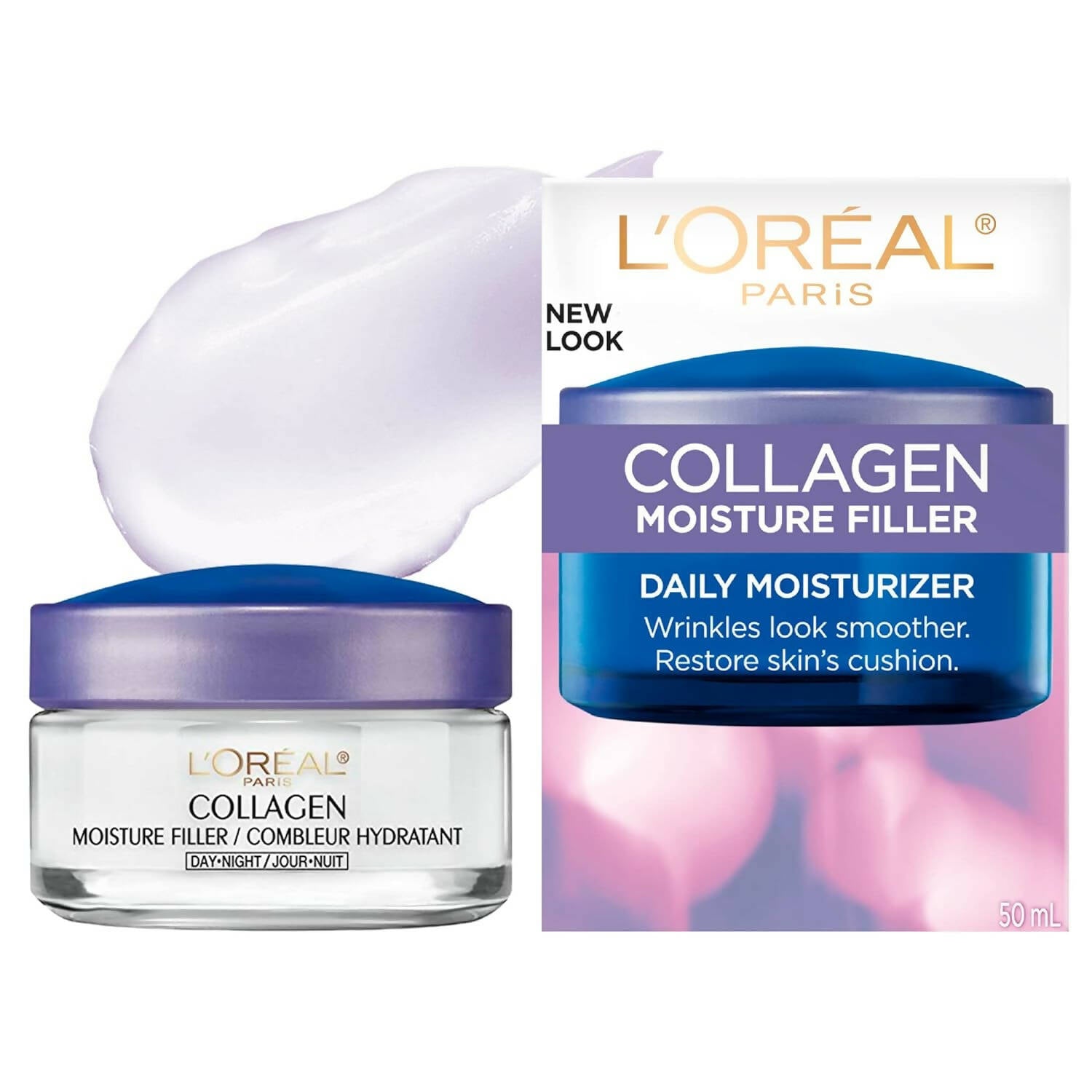 L'Oreal Paris Collagen Moisture Filler Daily Face Moisturizer - Distacart