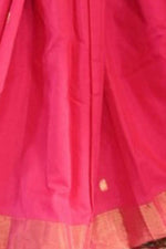 Thumbnail for Very Much Indian Handloom Pure Cotton Paithani Radhakrishna Pallu-Rani Pink - Distacart