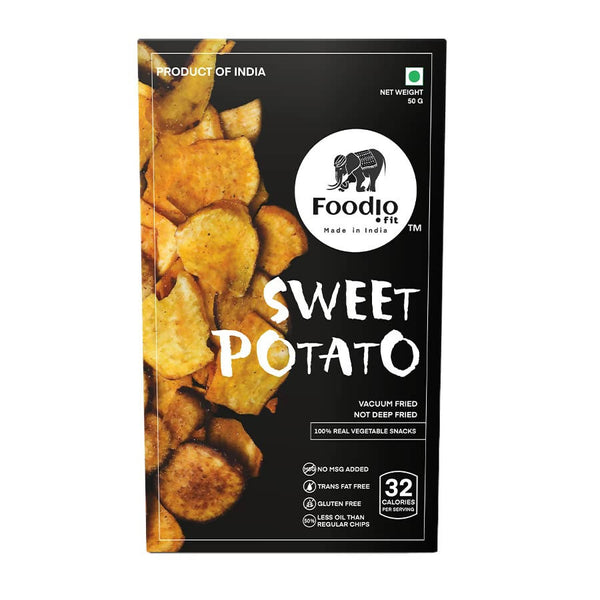 Foodio Sweet Potato Vacuum Fried Chips - Distacart