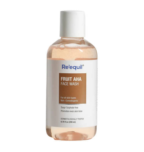 Re'equil Fruit AHA Face Wash - Distacart