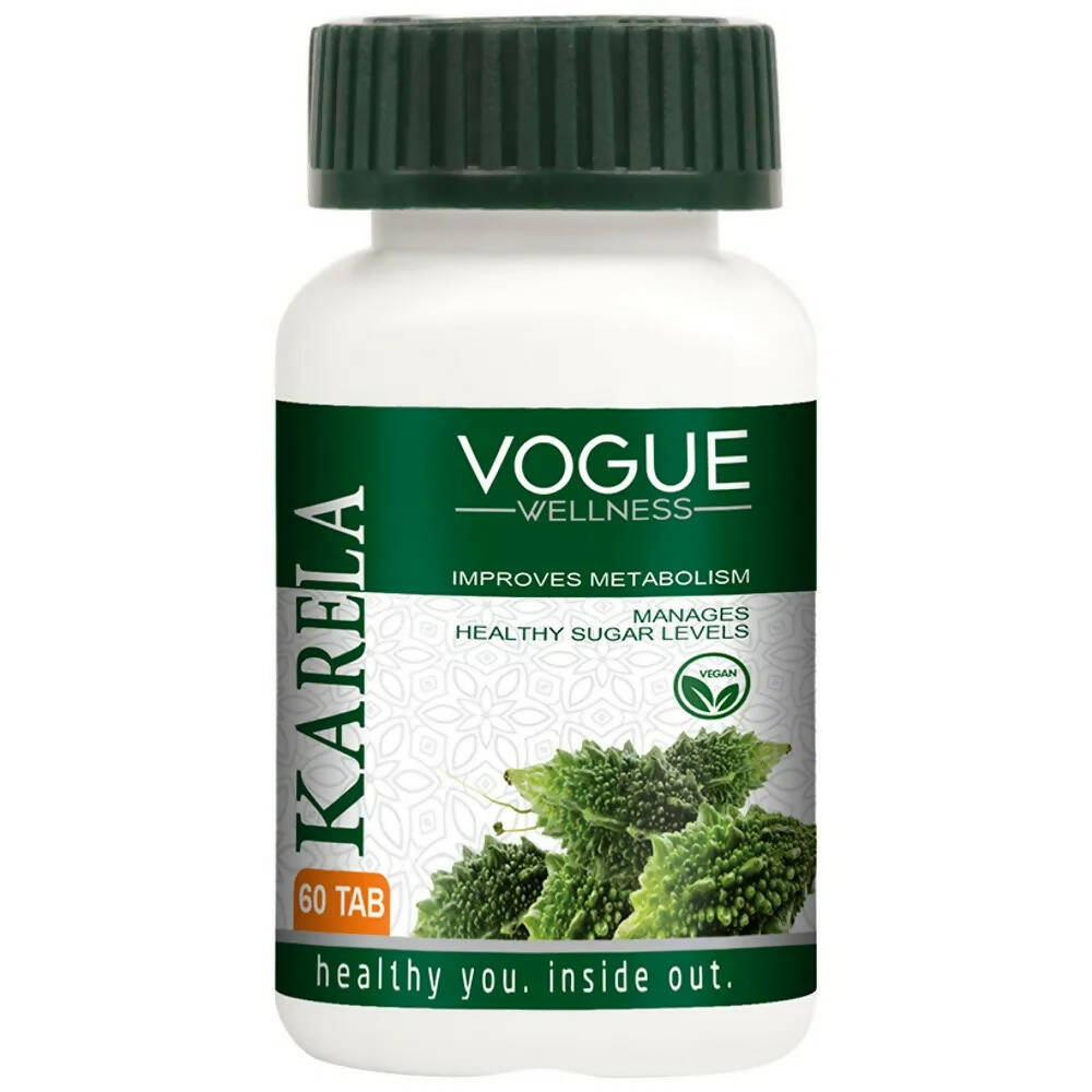 Vogue Wellness Karela Tablets - Distacart
