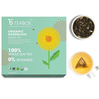 Thumbnail for Teabox Organic Dandelion Green Tea Bags