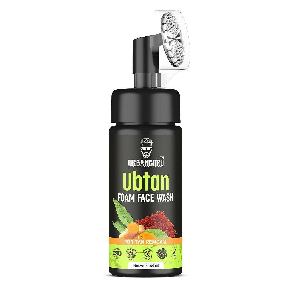Urbanguru Men's Ubtan Foaming Face Wash - Distacart