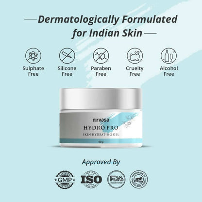 Nirvasa Hydro Pro Skin Hydrating Gel - Distacart