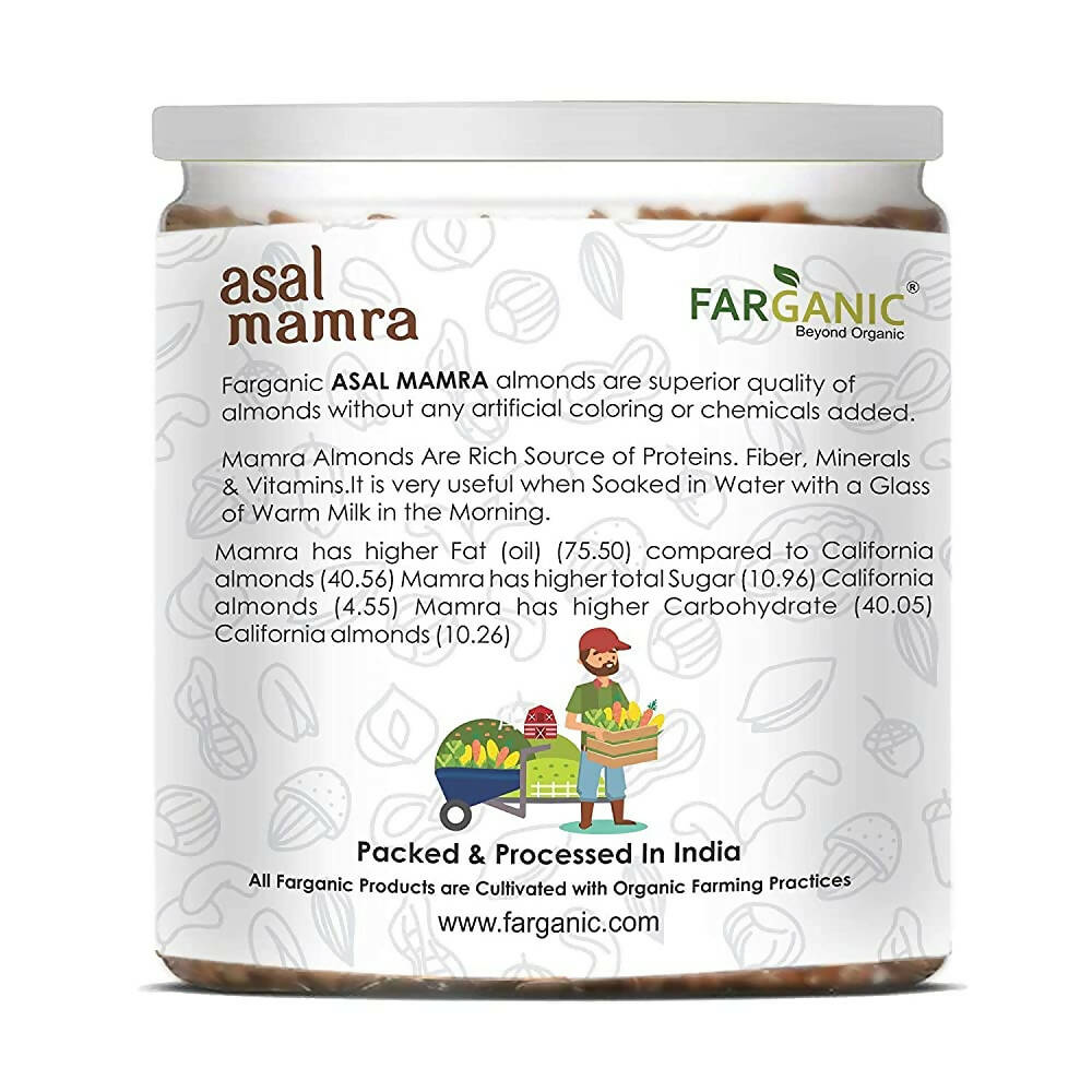Farganic Asal Mamra Almonds - Distacart