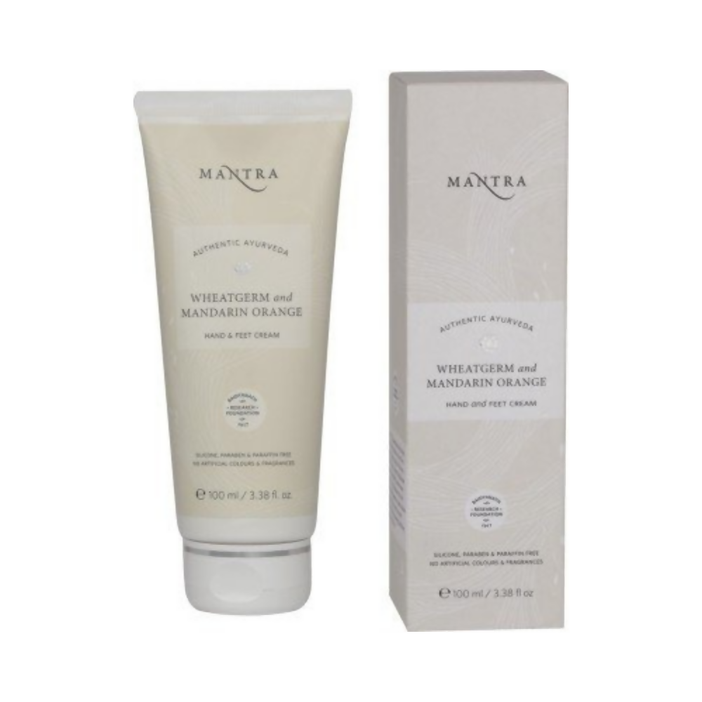 Mantra Herbal Wheatgerm and Mandarin Orange Hand & Feet Cream - Distacart