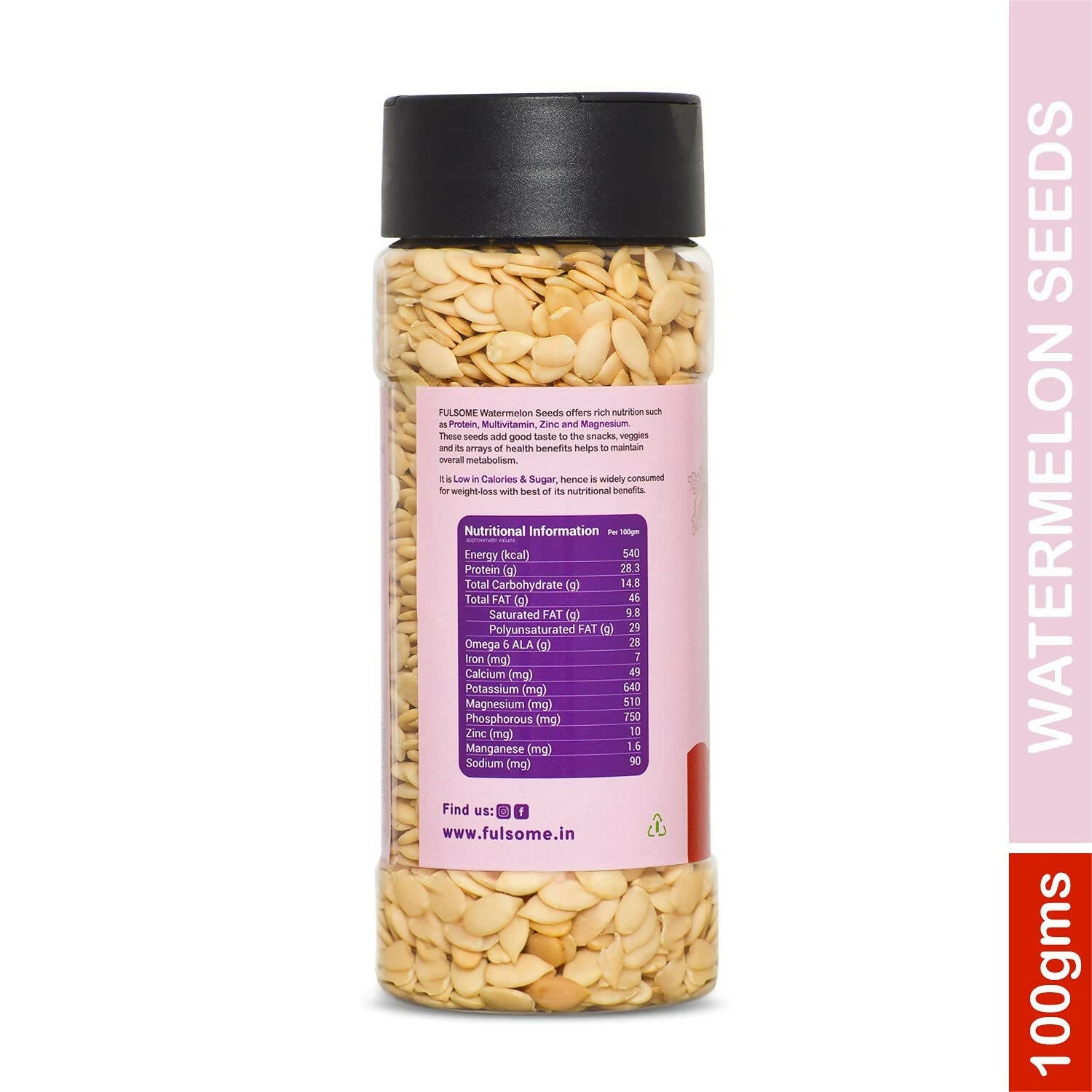 Fulsome Raw Watermelon Seeds - Distacart