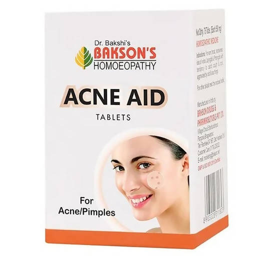 Bakson's Homeopathy Acne Aid Tablets