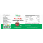 Thumbnail for Naturz Ayurveda Arso Vedic Hemorroidal Formula Tablets - Distacart