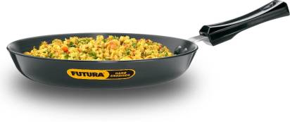 Hawkins Futura Hard Anodised Frying Pan 25 cm Diameter 1 L (IAF25) - Distacart