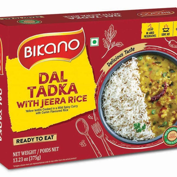 Bikano Dal Tadka With Jeera Rice