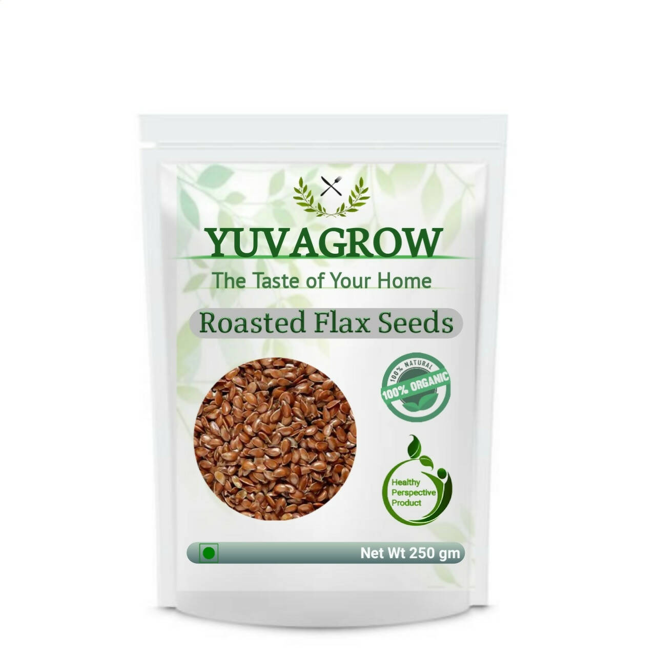 Yuvagrow Roasted Flax Seeds - Distacart