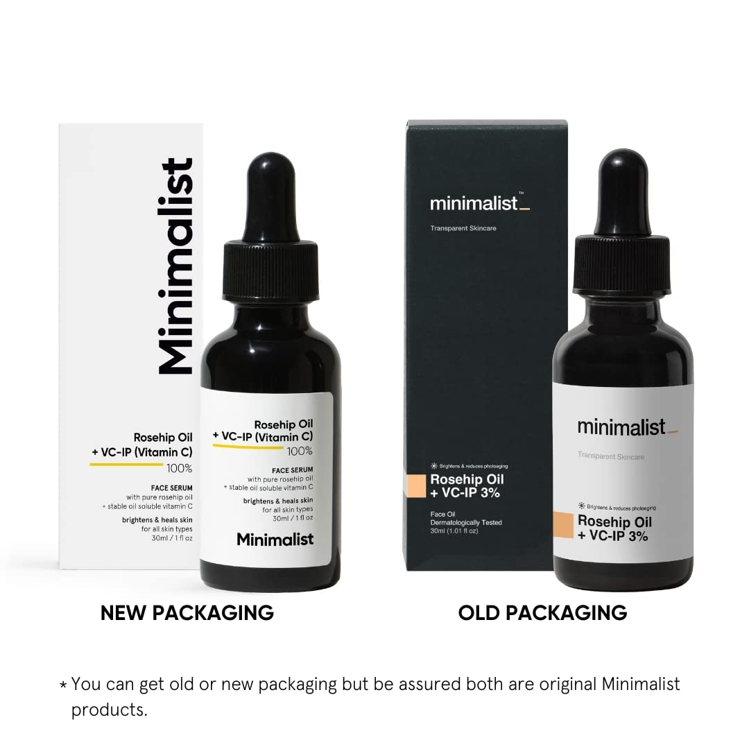 Minimalist Rosehip Oil + VC-IP 3% - Distacart