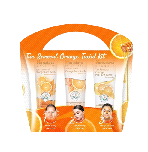Himalaya Tan Removal Orange Facial Kit - Distacart