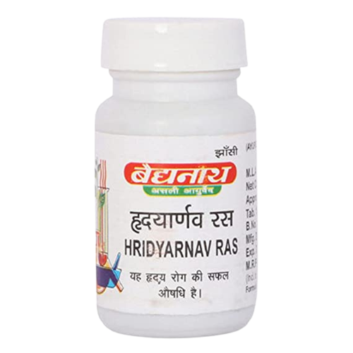 Baidyanath Hridayarnava Ras 80 Tab - Distacart