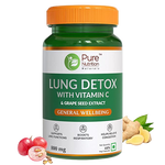 Thumbnail for Pure Nutrition Lung Detox Veg Capsules - Distacart