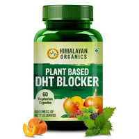 Thumbnail for Himalayan Organics Plant Based DHT Blocker, With Nettle & Saw Palmetto: 60 Vegetarian Capsules