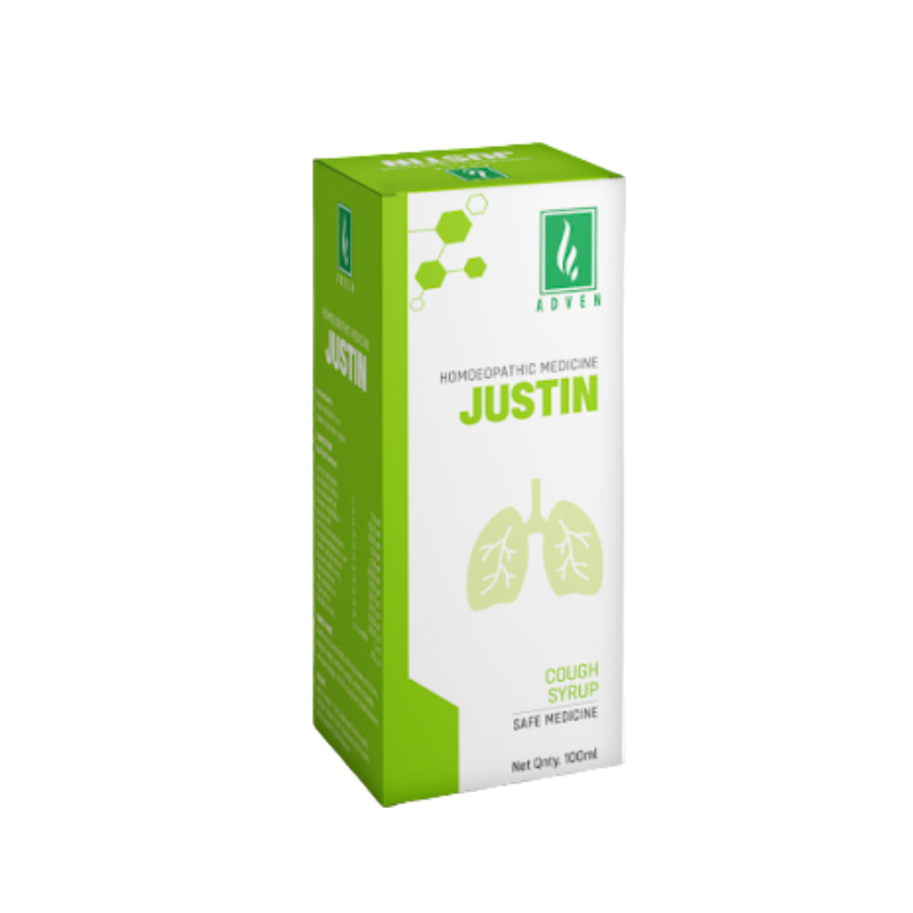 Adven Homeopathy Justin Cough Syrup - Distacart