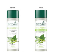 Thumbnail for Biotique Advanced Ayurveda Bio Soya Protein Fresh Nourishing Shampoo - Distacart