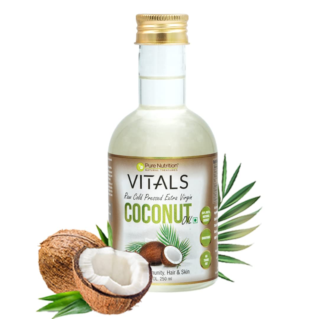 Pure Nutrition Cold Pressed Raw Virgin Coconut Oil - Distacart