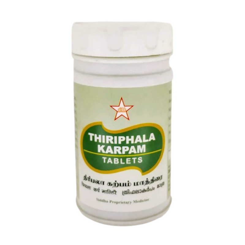 Skm Ayurveda Thiriphala Karpam Tablets