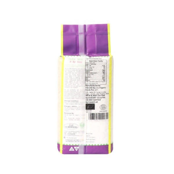 El World Organic Premium Basmati Rice - Distacart