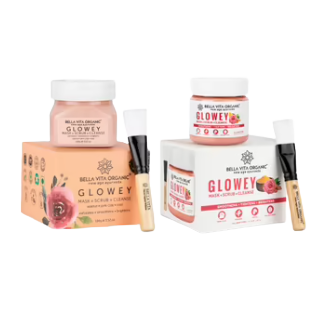 Bella Vita Organic New Age Ayurveda Glowey Mask + Scrub + Cleanse - Distacart