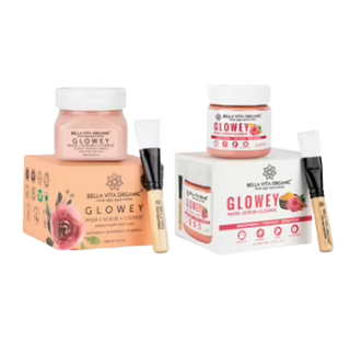 Bella Vita Organic New Age Ayurveda Glowey Mask + Scrub + Cleanse - Distacart