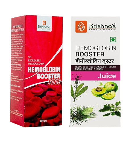 Krishna&#39;s Herbal &amp; Ayurveda Hemoglobin Booster Tonic - Distacart